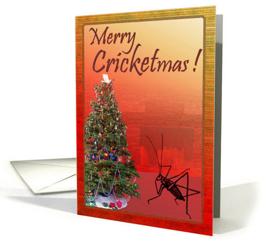 Merry Cricketmas Christmas card (990735)