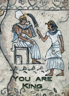 Egypt King Love Card