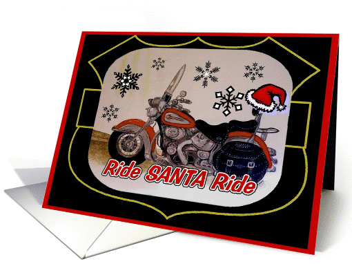 Ride Santa Ride card (110287)