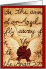 In The Arms of An Angel ~ Christmas wishes card