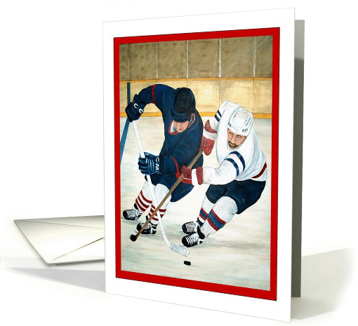 Thanks Hockey Coach card (113011)