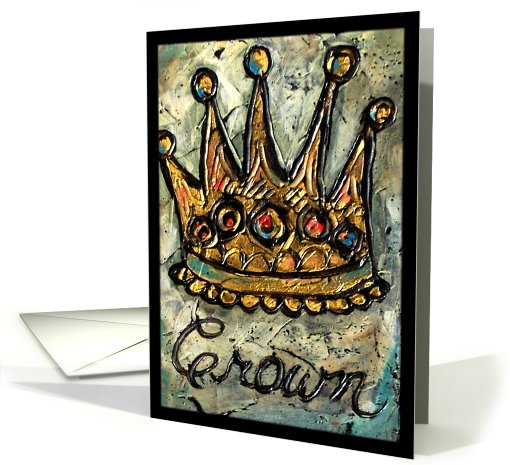 Crown for a King card (430108)