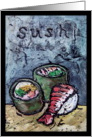 Sushi card