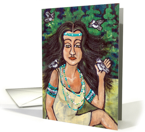 Chickadee Courage card (95113)