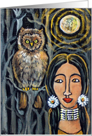 Wisdom Owl card