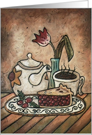 Cranberry Tea card