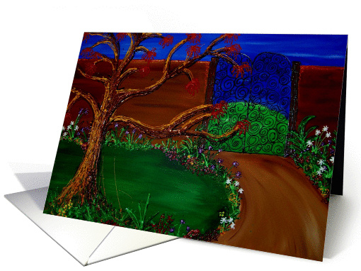 Coral Tree card (95163)