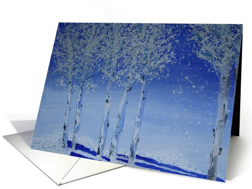 ASPEN SNOW card (95350)