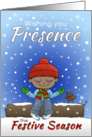Wishing You Presence this Festive Season card