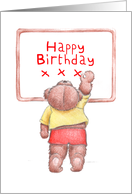 Happy Birthday card