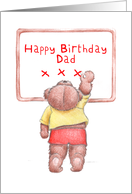 Happy Birthday Dad card