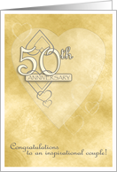50th Wedding Anniversary card