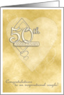 50th Wedding Anniversary card