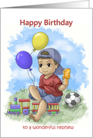Happy Birthday Nephew card