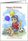 Happy Birthday Nephew card