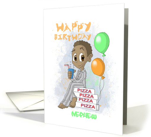 Happy Birthday Nephew card (132920)