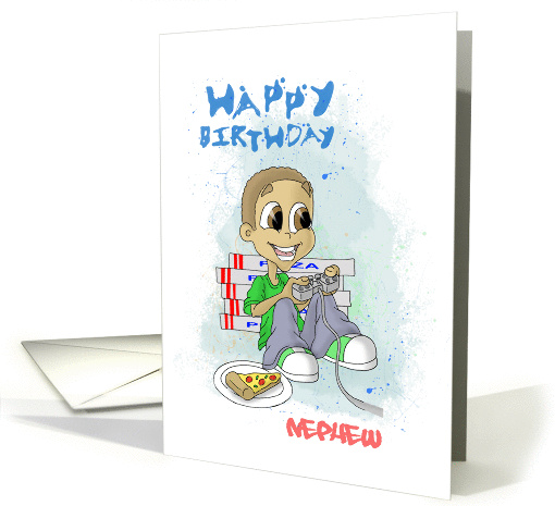 Happy Birthday Nephew card (158232)