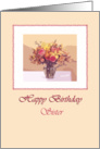 Flowers 2 - Sister card