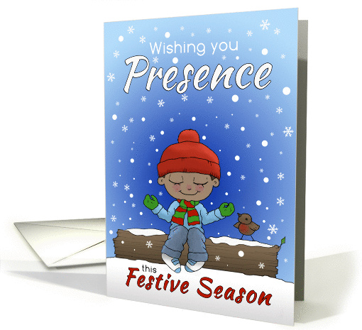 Wishing You Presence this Festive Season card (993677)