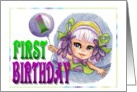 First Birthday Party Invitations card
