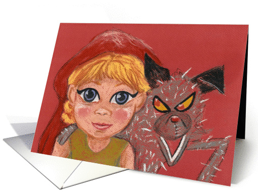 I'm Your Big Bad Wolf What Big Eyes You Have card (106202)