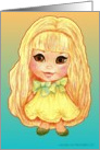 Little Dolly Dear in Fancy Party Dress card