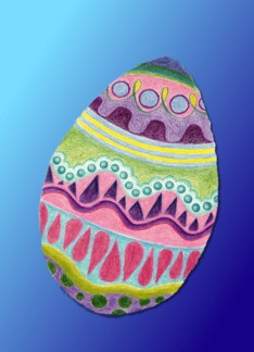 Dyed Easter Egg for...
