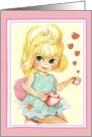 Be Mine Valentine Valentine’s Day Tea Party card