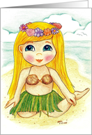 Wahini Hula Girl at...