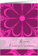 Buon Compleanno Happy Birthday in Italian card
