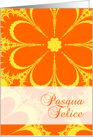 Pasqua Felice Happy Easter in Italian card