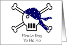 Pirate Boy Yo Ho Ho card