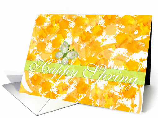 Happy Spring card (152167)