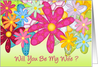 Will You Be My Wife? card