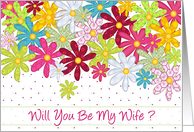 Will You Be My Wife? card