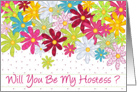 Will You Be My Hostess? card