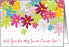 Will You Be My Junior Flower Girl? card