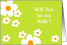 Will You Be My Wife? card