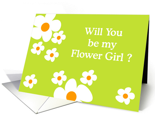 Will You Be My Flower Girl? card (213167)