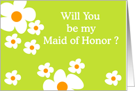 Will You Be My Maid of Honor? card