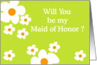 Will You Be My Maid of Honor? card