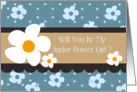 Will You Be My Junior Flower Girl? card