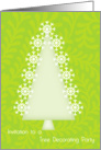 Invitation to a Tree Decorating Party card