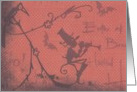Skeleton Musician card