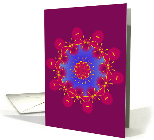 A bright Notecard card (104729)