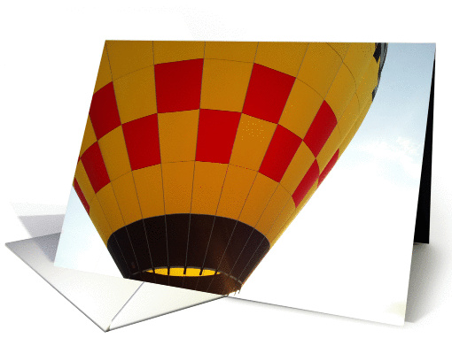 Greetings: Hot Air Balloon card (869550)