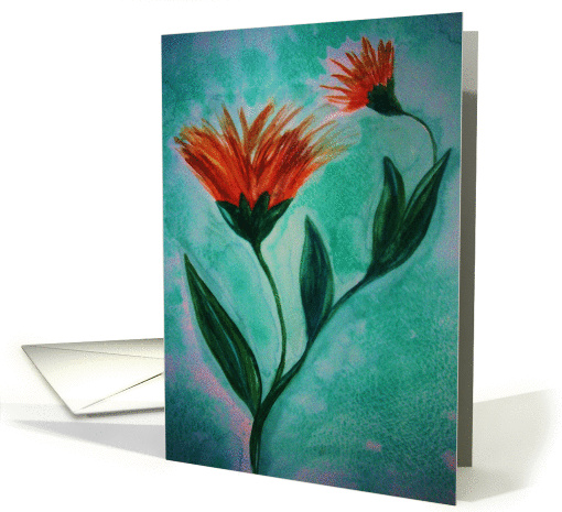 Wild flower, Birthday Love card (102259)