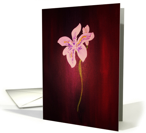 A Flower from my Heart card (102267)