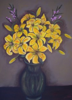 Yellow lilies