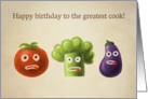 Happy birthday to the greatest cook Card